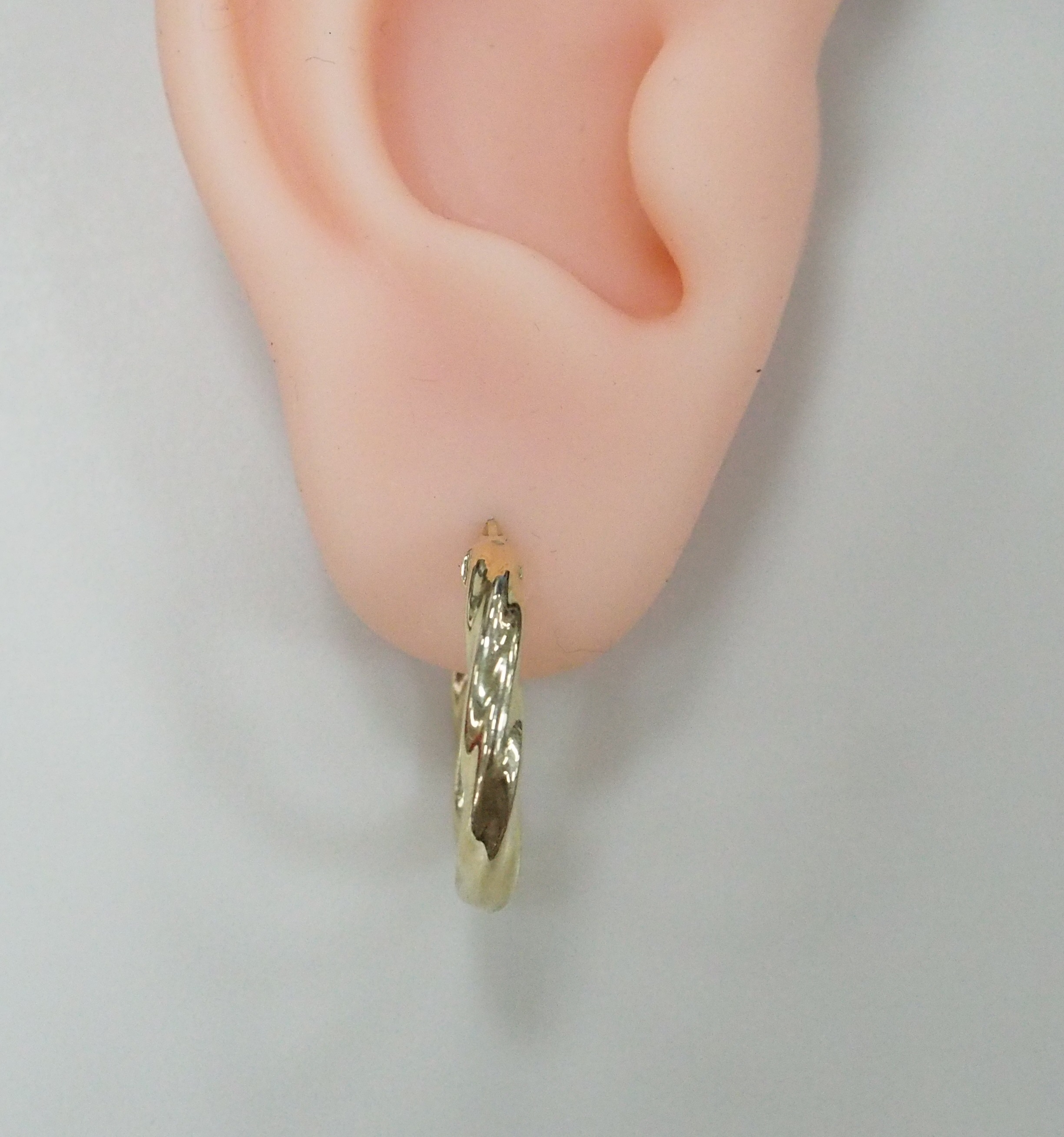 Серьги из желтого золота